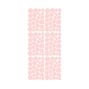 Muursticker met roze dots van Pöm