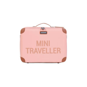 Childhome mini traveller reiskoffer roze