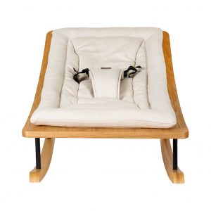 Quax rocking baby bouncer beige vooraanzicht