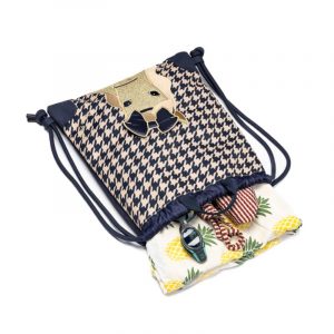 jeune-premier-city-bag-houndstooth-horse-open