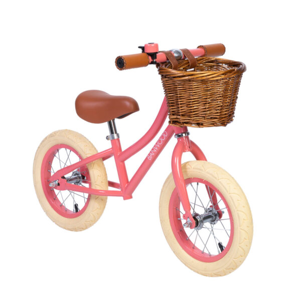 Banwood loopfiets First Go -coral