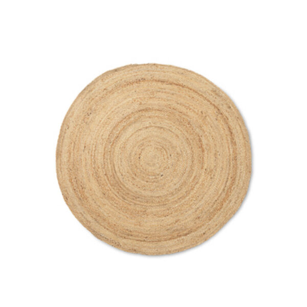 Ferm Living jute tapijt Eternal rond small