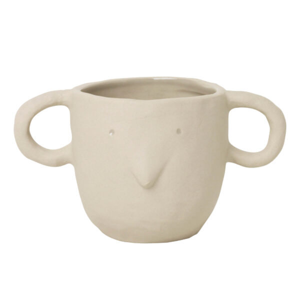 Ferm Living mus plant pot small - sand