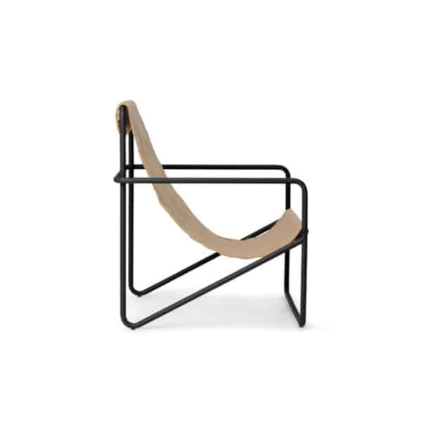 Ferm Living Desert Chair kids Black/sand - Afbeelding 3