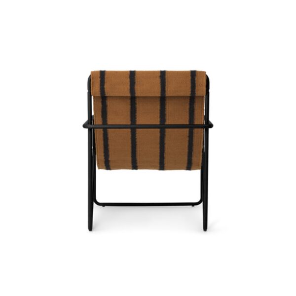 Ferm Living Desert Lounge Chair Black/Stripe - Afbeelding 3