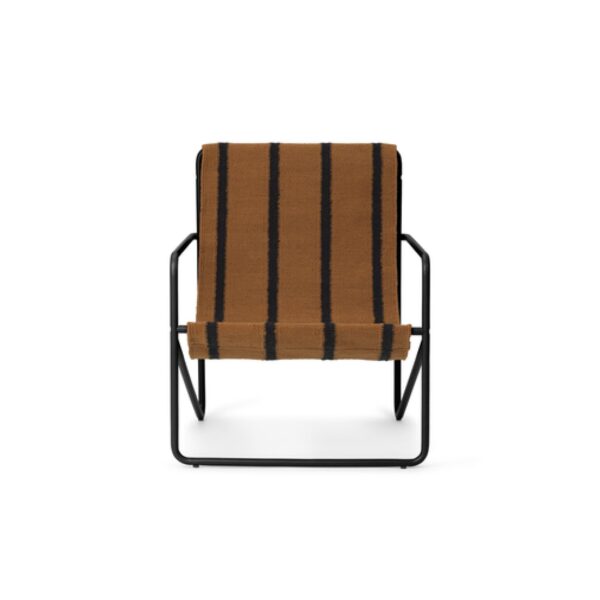 Ferm Living Desert Lounge Chair Black/Stripe