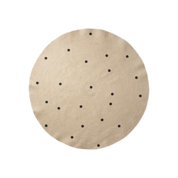 Ferm Living Tapijt Jute Dots