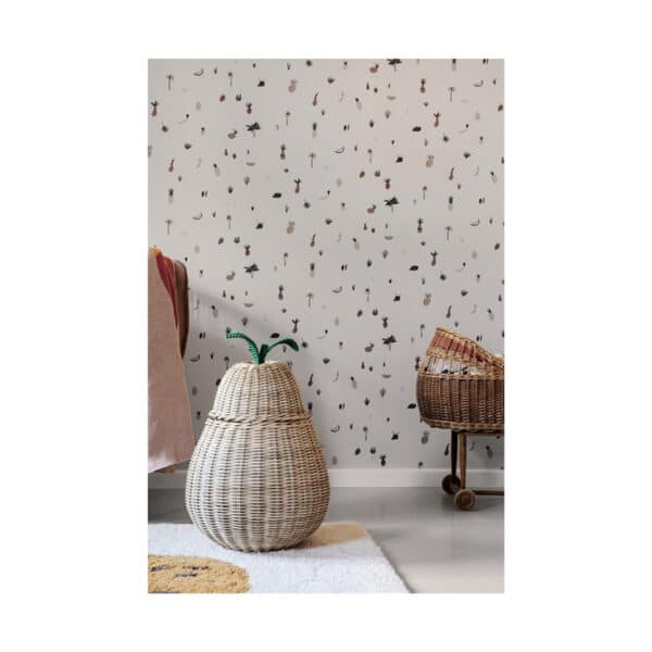 Ferm Living Rieten Opbergmand Peer Large - Afbeelding 2