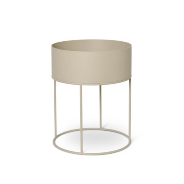 Ferm Living Plant Box Rond Cashmere