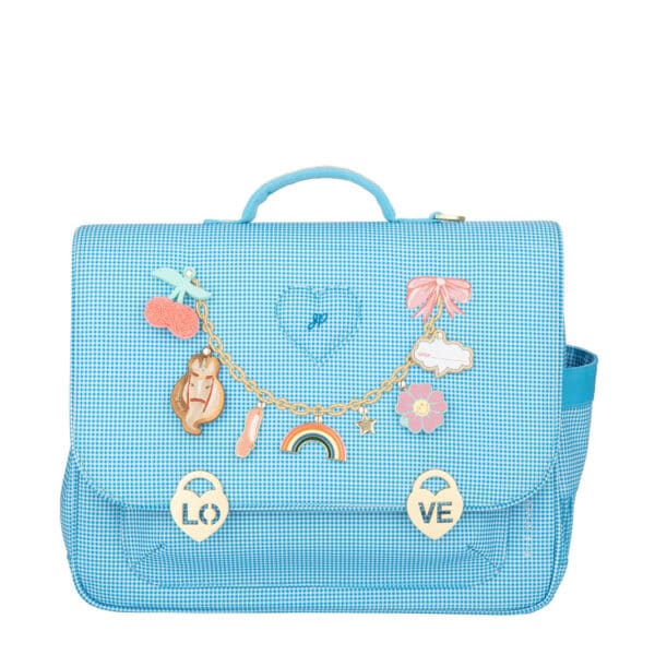 Jeune Premier boekentas Midi Vichy Love Blue