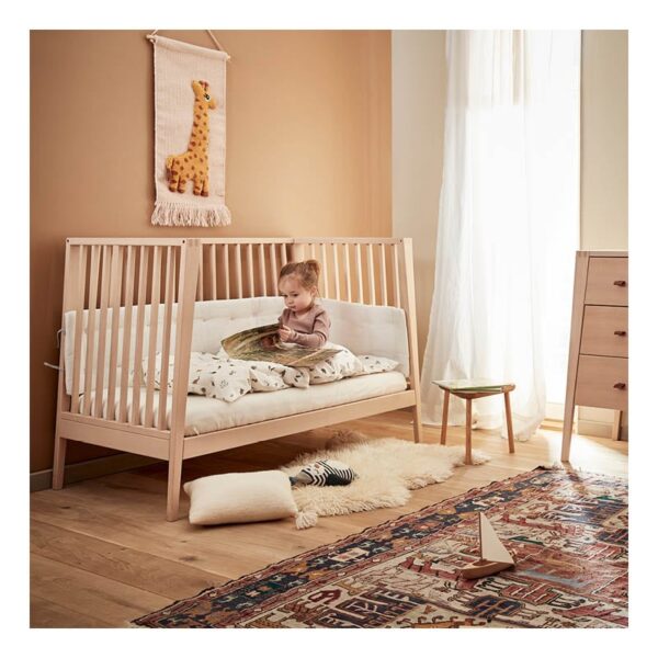 Leander Linea Babybed - Beech - Afbeelding 4