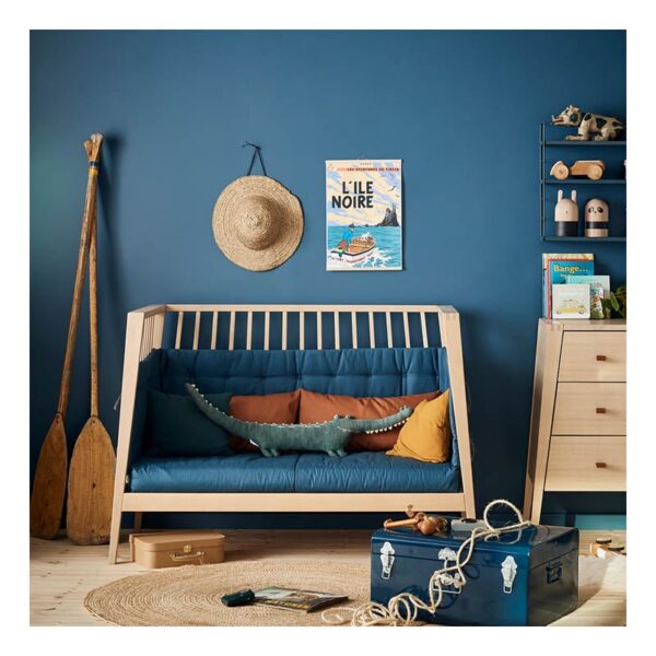 Leander Linea Babybed - Oak - Afbeelding 4