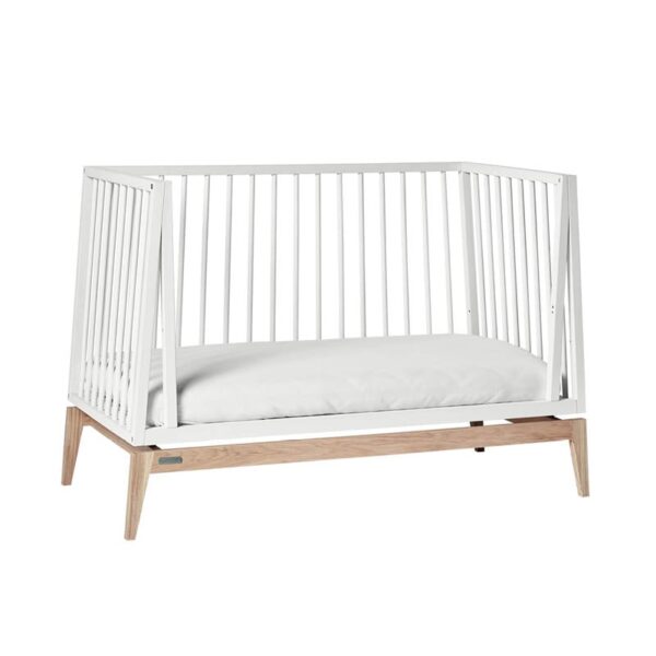 Leander Luna babybed 60x 120 cm - Wit - Afbeelding 2