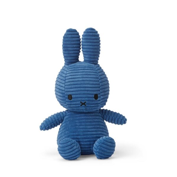 Nijntje Miffy Corduroy cobalt blue 23 cm