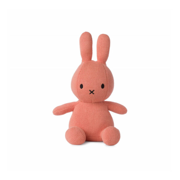 Nijntje Miffy Organic Cotton Perzik roze 23 cm