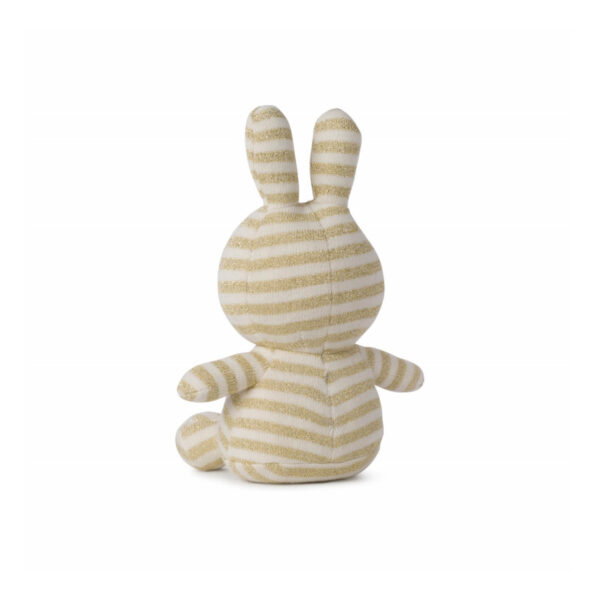 Nijntje Miffy Organic Cotton Sparkle stripe cream 23 cm - Afbeelding 3