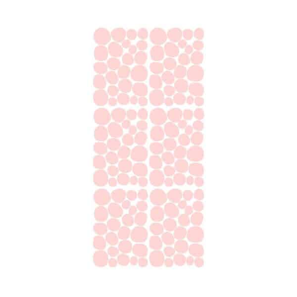 Pöm le Bonhomme Muursticker Dots Roze