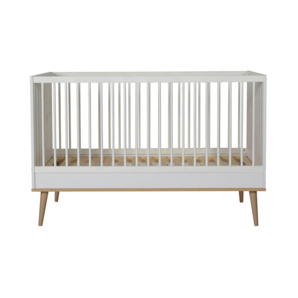 Quax - Flow white & oak meegroeibed 140 x 70 cm