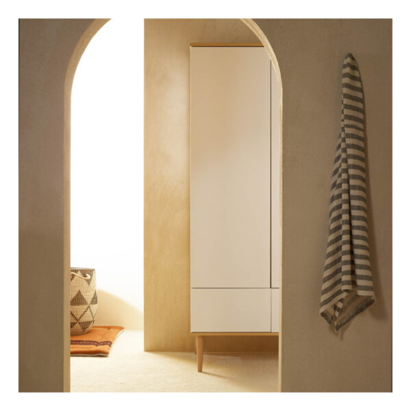 Quax - Flow white & oak kleerkast 2-deurs - Afbeelding 4