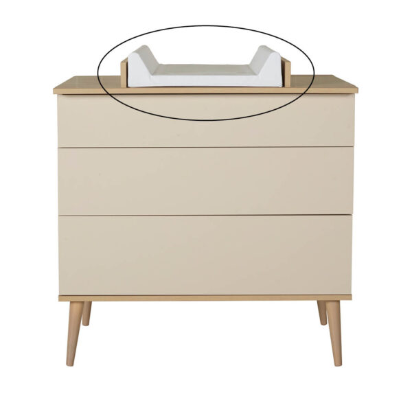 Quax - Flow clay & oak commode extensie