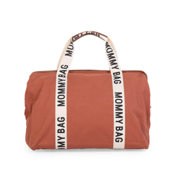 Childhome Mommy bag verzorgingstas - Canvas terracotta