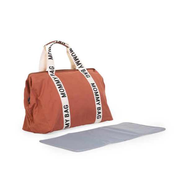 Childhome Mommy bag verzorgingstas - Canvas terracotta - Afbeelding 6