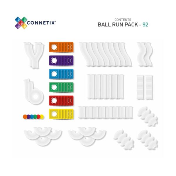 Connetix - Ball run 92 stuks - Afbeelding 5