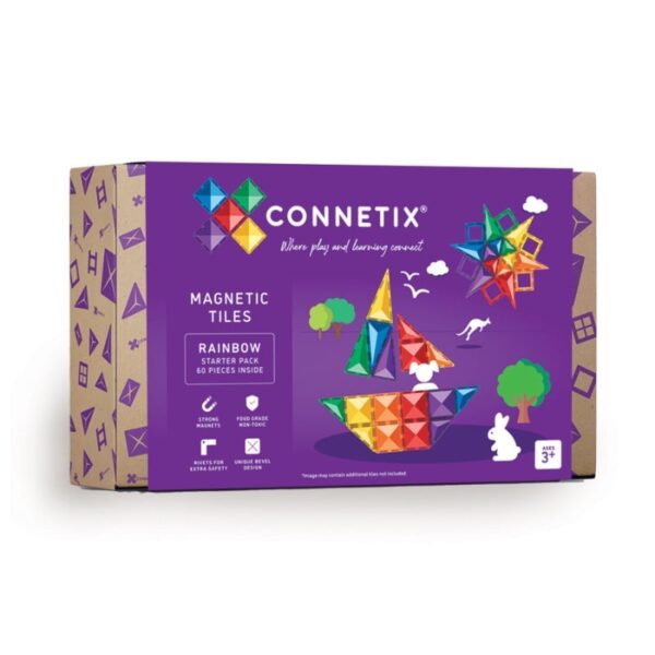 Connetix - Rainbow starter pack 60 stuks