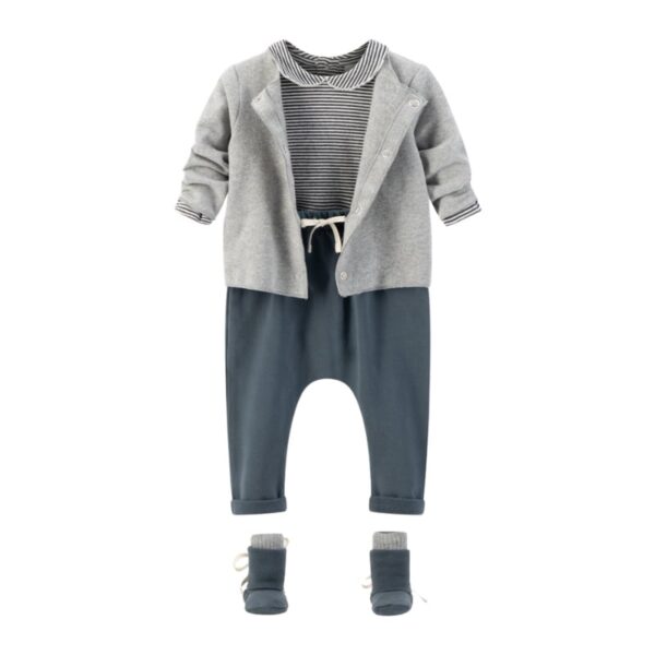 Gray Label baby broek - blue grey - Afbeelding 3