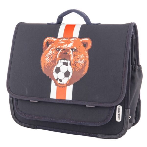 Jack Piers boekentas Paris large - Soccer bear - Afbeelding 2