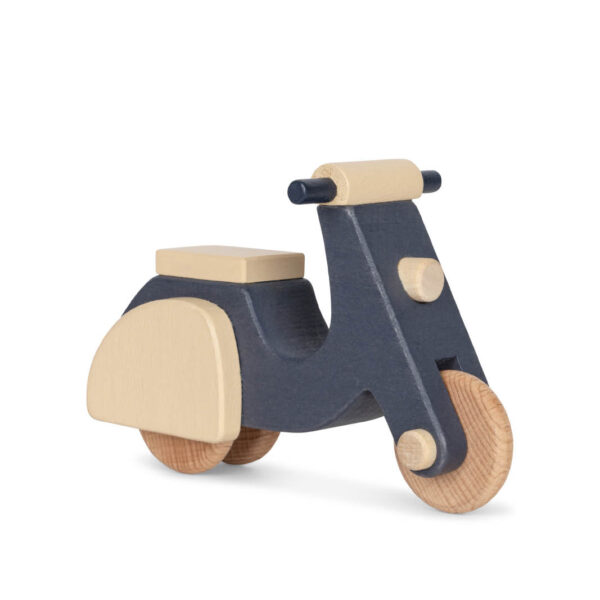 Konges Slojd houten mini scooter - blauw