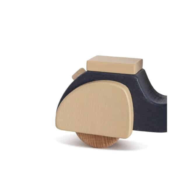 Konges Slojd houten mini scooter - blauw - Afbeelding 2