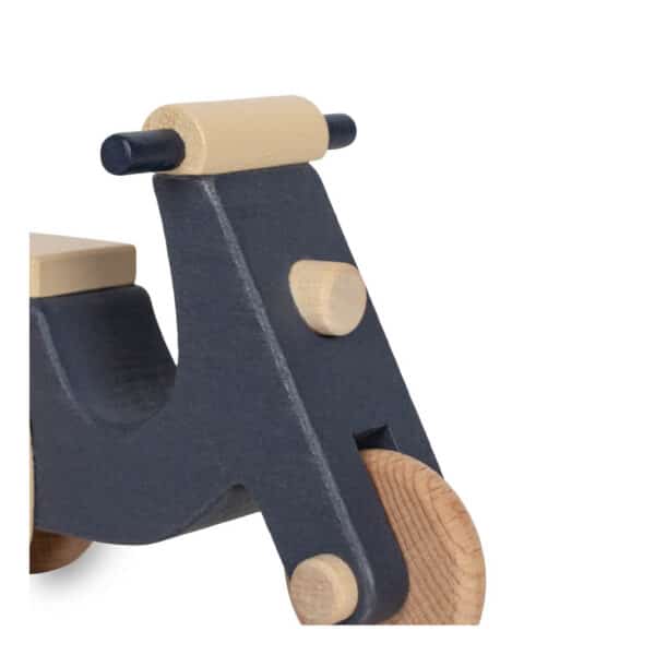 Konges Slojd houten mini scooter - blauw - Afbeelding 3