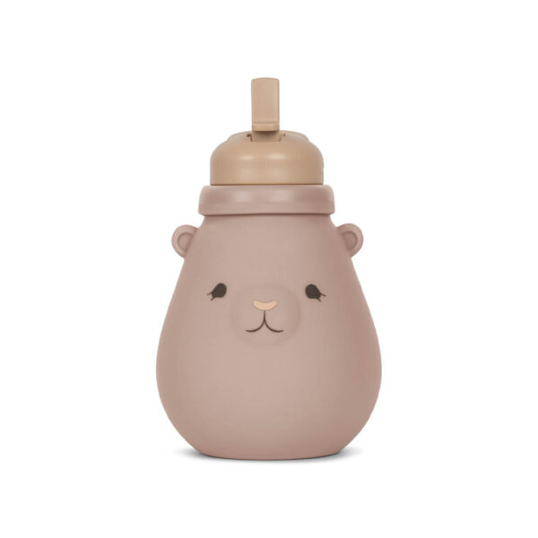 Konges Slojd siliconen drinkfles Teddy - Blush 400 ml