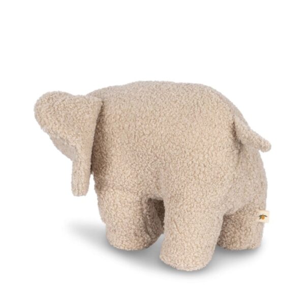 Konges Slojd Elephant teddy knuffel - Foxie oak - Afbeelding 5