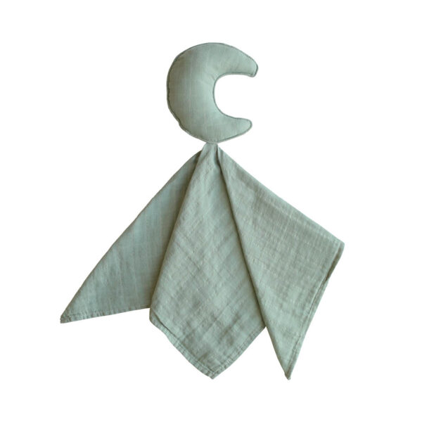 Mushie knuffeldoekje Moon - Roman Green