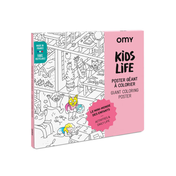 Omy Giant kleurposter - kidslife