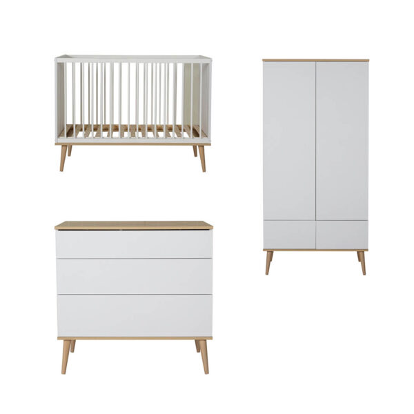 Quax babykamer Flow White & Oak