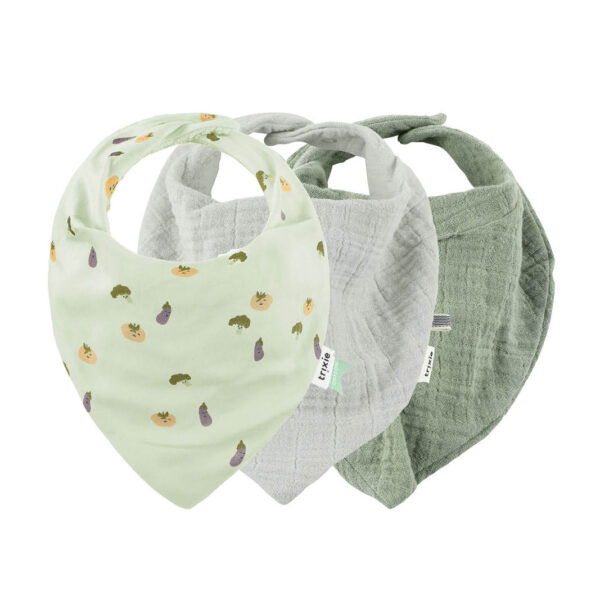 Trixie bandana slab 3-pack Friendly Vegetables