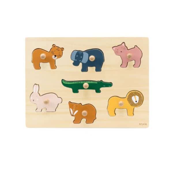 Trixie houten inlegpuzzel dieren