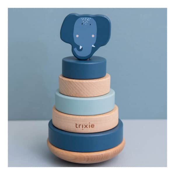 Trixie houten stapeltoren - Mrs Elephant - Afbeelding 2