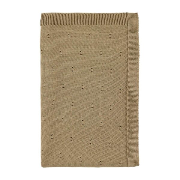 Trixie knitted blanket - Sand 75 x 100 cm - Afbeelding 2