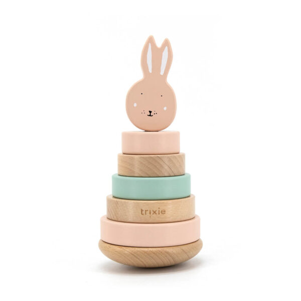 Trixie houten stapeltoren - Mrs Rabbit