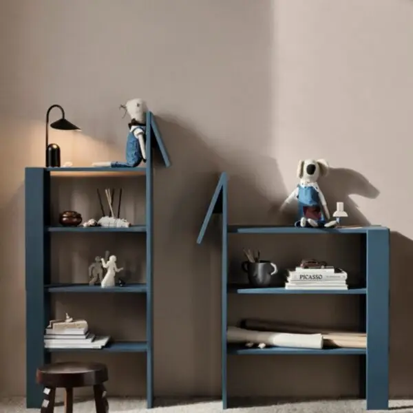 Ferm Living - boekenrek giraffe - Dark Blue - Afbeelding 4